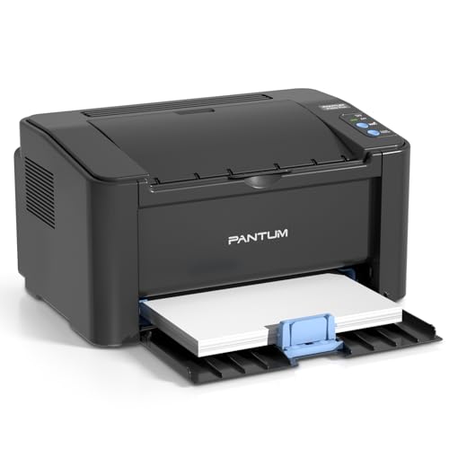 Pantum Laser Printer Black and White, Wireless Printer, Monochrome Compact Wireless Bluetooth Laser Printer P2502W Plus Work with PB-212 Toner(Update Version)