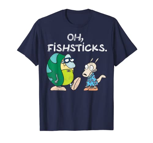 Rocko's Modern Life Filburt And Rocko Oh Fishticks T-Shirt T-Shirt