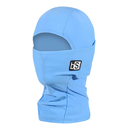 BLACKSTRAP Kids The Hood Dual Layer Cold Weather Neck Gaiter and Warmer for Children (Pastel Blue)