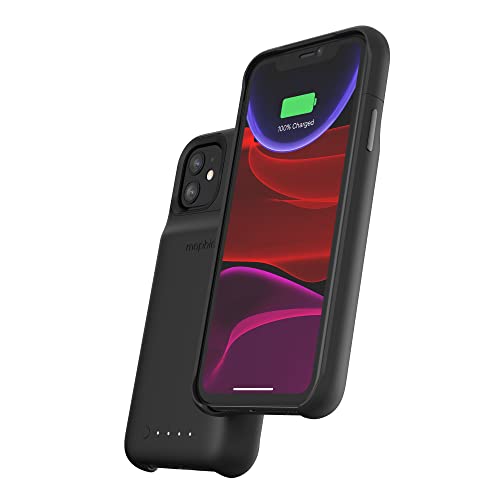 mophie 401004409 Juice Pack Access - Ultra-Slim Wireless Charging Battery Case - Made for Apple Iphone 11 - Black