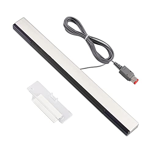 Xahpower Sensor Bar for Wii, Replacement Wired Infrared Ray Sensor Bar for Nintendo Wii and Wii U Console