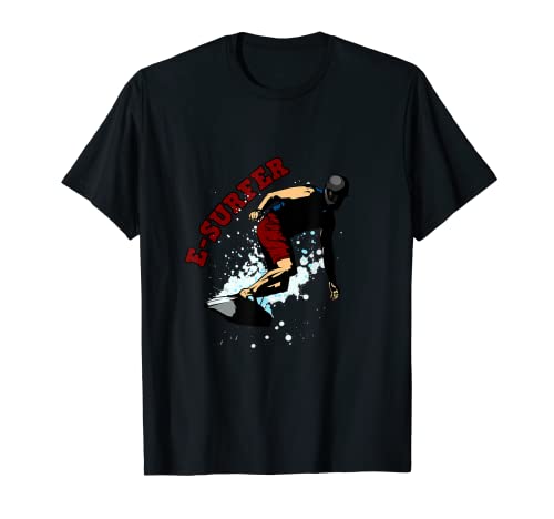Cool motorized electric Surfboard T-Shirt