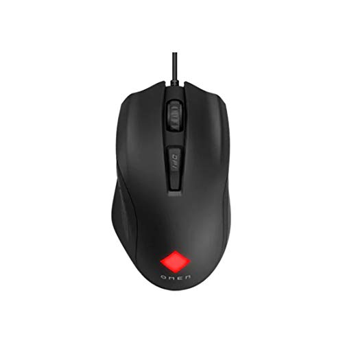 HP OMEN Vector Essential RGB Gaming Wired Radar 1 Sensor Mouse with 6 Button OMRON Switches and Adjustable DPI Up to 7200