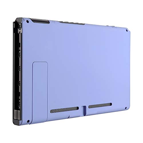 eXtremeRate Light Violet Console Back Plate for Nintendo Switch, DIY Replacement Housing Shell Case for Nintendo Switch Console with Kickstand [Only The Backplate, NOT The Console]