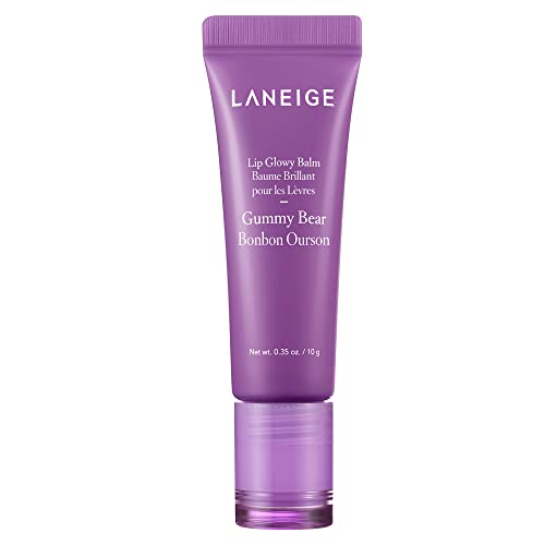 LANEIGE Lip Glowy Balm Gummy Bear: Hydrate, Glossy, Lightweight, Moisturize & Tint with Shea Butter