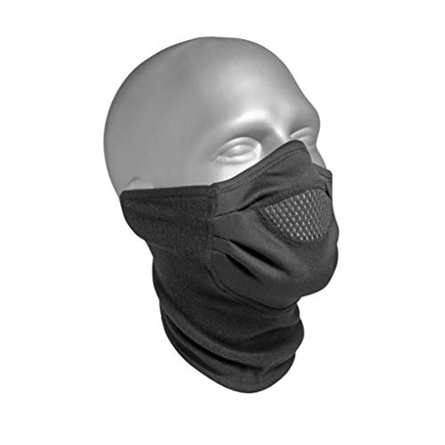 Hot Chillys Youth Micro-Elite Chamois Convertible Balaclava - Black, Large/X-Large