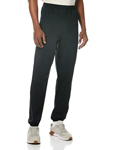 Hanes Men's EcoSmart Non-Pocket Sweatpant, Black, XX-Large