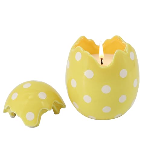 Easter Decorations - Easter Eggs Scented Candle, Easter Gifts for Women, Vanilla Candles(8.5oz)