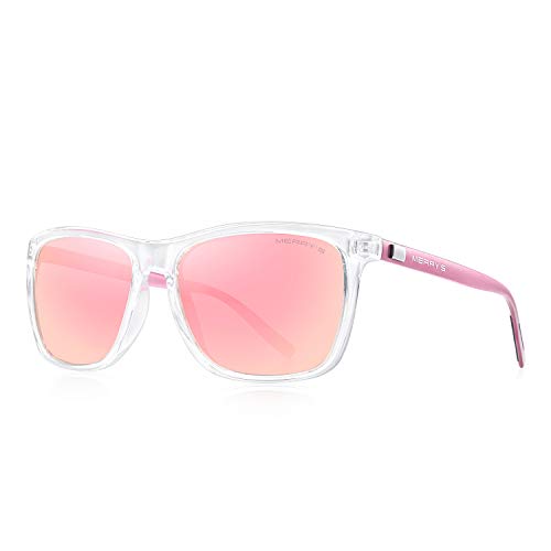 MERRY'S Polarized Sunglasses for Women Aluminum Men's Sunglasses Driving Rectangular Sun Glasses for Men/Women