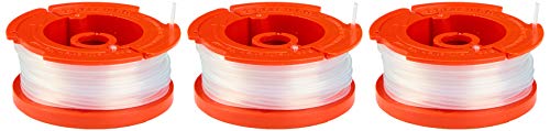 CRAFTSMAN String Trimmer Line, 0.065- Inch, 3-Pack Spools (CMZST0653), Red