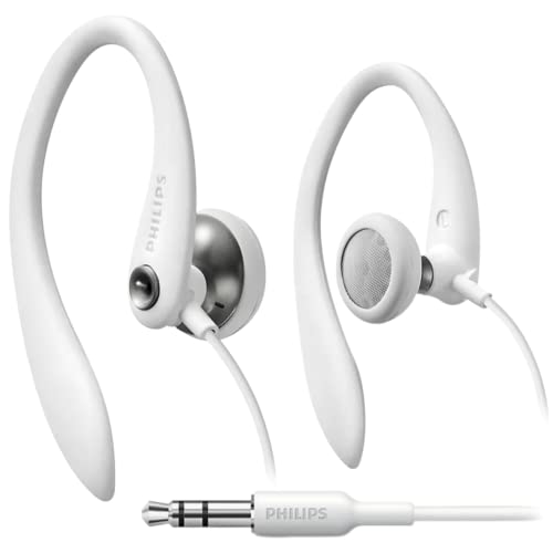 Philips SHS3200WT/37 Flexible Earhook Headphones White