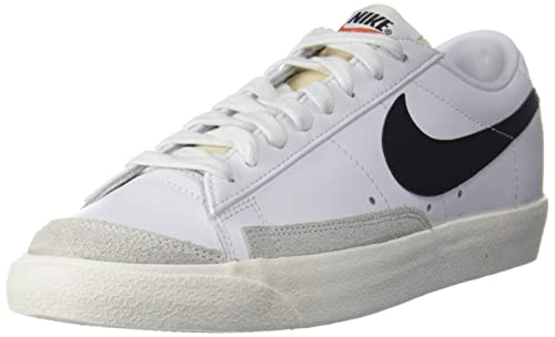 Nike Men's Low '77 Vintage Shoes Blazer, White/Black/Sail, 9
