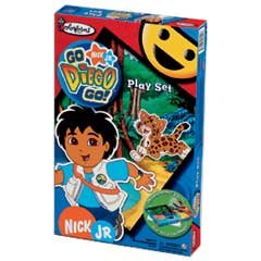 University Games Colorforms: Go Diego Go! Playset