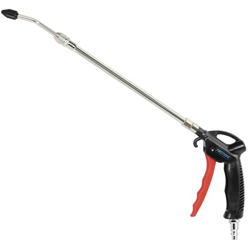 FIRSTINFO Air Duster Blow Gun with 11.6~19.6 Inch (295~500mm) Adjustable/Extendable Air Flow Nozzle Dust Blower Cleaner (Extendable)