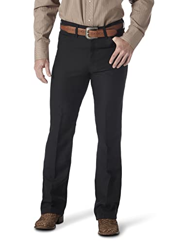 Wrangler mens Wrancher Dress jeans, Black, 38W x 30L US
