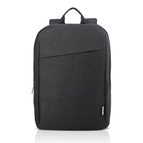 Lenovo 16” ECO Laptop Backpack - B210 - Travel Pack for Laptop or Tablet, Durable, Water-Repellent, Made from Recycled Material, Lightweight, Sleek Design for Travel, Business, Casual Backpack - Black