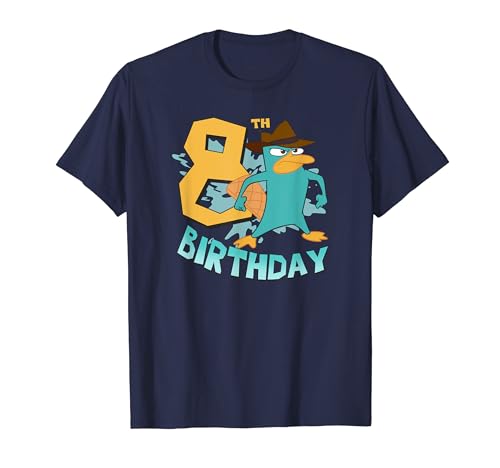 Disney Phineas and Ferb Perry Eighth Birthday T-Shirt