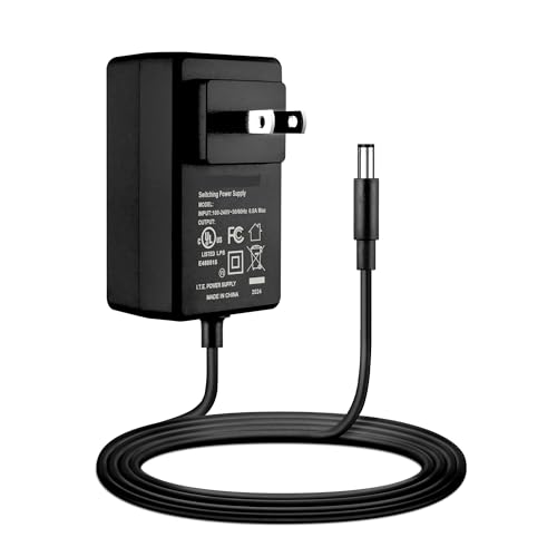 XMHEIRD 4ft Small AC-DC Adapter for Zmodo ZMD-DT-SFN6 ZMD-DC-SBN6 ZMD-DD-SAN8 ZMD-DD-SAN8-500GB ZMD-DD-SBN4-500GB ZMD-DD-SAN4-500GB ZMD-DD-SBN4-1TB Surveillance DVR Recorder Security System