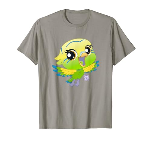 Littlest Pet Shop Edie Von Keet Adorable Bird Portrait T-Shirt