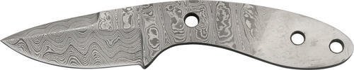 Knife Blanks DM2719 7' Overall Damascus Drop Point Hunter Knife Blade