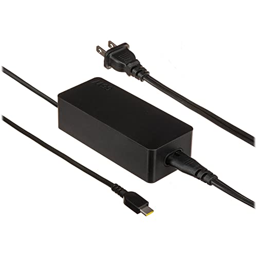 Lenovo 65w USB Type C Ac Adapter 4X20M26268 With 2 Prong Power Cord Included, Black In The Original Retail Packaging.