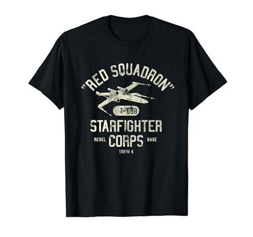 Star Wars Rebel X-Wing Starfighter Corps Collegiate Disney+ T-Shirt