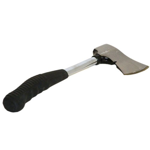 Coleman Camp Axe, Rugged Outdoor Hatchet Easily Splits Wood for Fires or Stoves, Flat Edge Hammers Stakes while Notch Pulls Stakes, Drop-Forged Steel Head with Non-Slip Grip