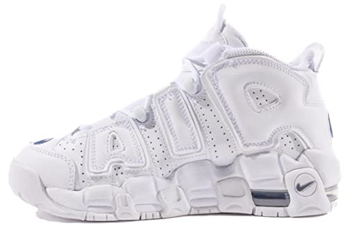 Nike Big Kid's Air More Uptempo White/Midnight Navy-White (DH9719 100) - 7