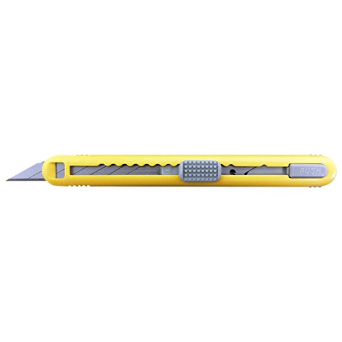 NT Cutter ABS Grip 30-Degree Multi-Blade Cartridge Knife (A-553P),Yellow