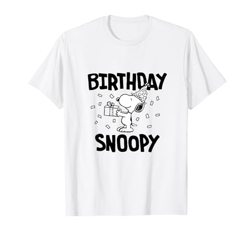 Peanuts - Snoopy Birthday Celebration Gift T-Shirt