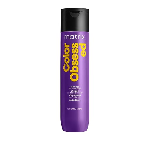 Matrix Color Obsessed Antioxidant Shampoo | Enhances Hair Color & Prevents Fading | For Color Treated Hair | Cruelty Free | Salon Shampoo | Packaging May Vary | 10.1 Fl. Oz. | Vegan