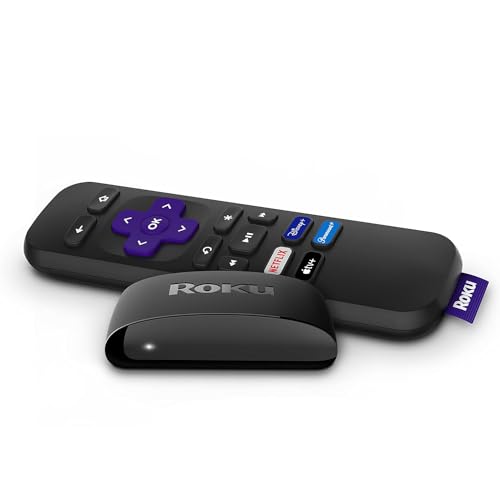 Roku Express HD Streaming Device with High-Speed HDMI Cable and Simple Remote, Guided Setup, and Fast Wi-Fi (2022) (Renewed)