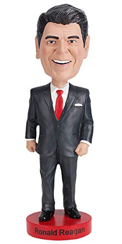 Royal Bobbles Ronald Reagan Bobblehead, Premium Polyresin Lifelike Figure, Unique Serial Number, Exquisite Detail