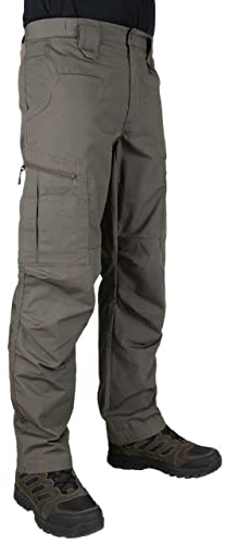 LA Police Gear Men's Atlas Tactical Cargo Pants, Lightweight Stretch Tactical Pants for Men, Durable Ripstop Work Pants - Sierra - 38 x 32