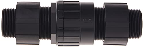 Superior Pump 99555 Universal Check Valve, Plastic, Fits all 1-1/4-Inch or 1-1/2-Inch MIP or FIP, Black (Pack of 1)