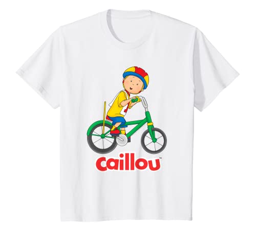 Kids Caillou Child's T Shirt - Bicycle