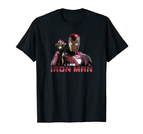 Marvel Avengers: Endgame I am Iron Man T-Shirt