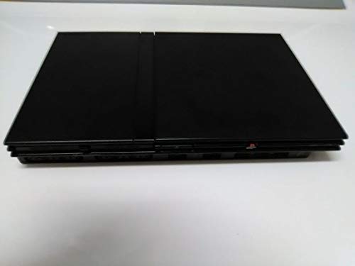 Replacement Playstation 2 Slim Console Only - Black - No Cables Or Accessories (Renewed)