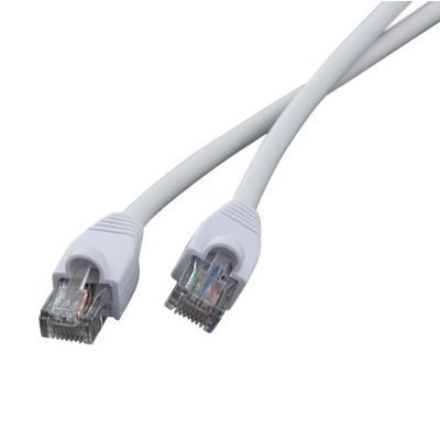 Computzoutlet 100ft White cat6 Ethernet Cable for linksys D-Link Router 100' 100 ft