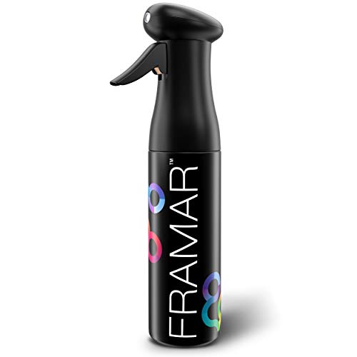 FRAMAR Premium Hair Spray Bottle – Spray Bottle For Hair, Fine Mist Spray Bottle, Mister Spray Bottle, Hairstylist Must Haves, That Girl Aesthetic, Water Spray Bottle – Continuous Spray Bottle