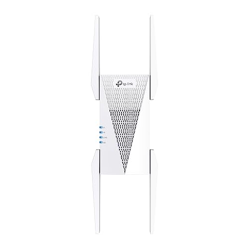 TP-Link AX5400 WiFi 6 Range Extender with Ethernet Port | Internet Signal Booster for Home | Tri-Band Wireless Repeater Amplifier | Built In Access Point Mode | APP Setup | OneMesh Compatible (RE815X)