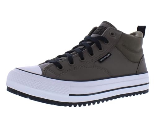 Converse Unisex Chuck Taylor All Star Malden Street Sneaker Boot- Lace up Closure Style - Engine Smoke/Black Brown 13