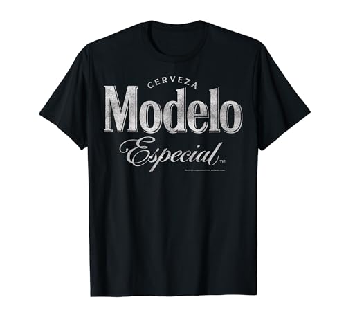 Officially Licensed Modelo Especial Distressed Casual T-Shirt