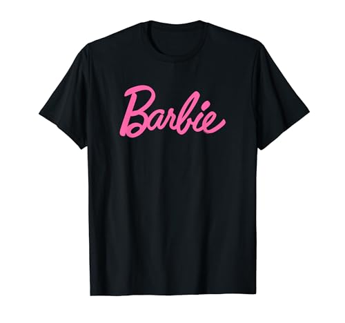 Barbie Classic Pink Logo T-Shirt