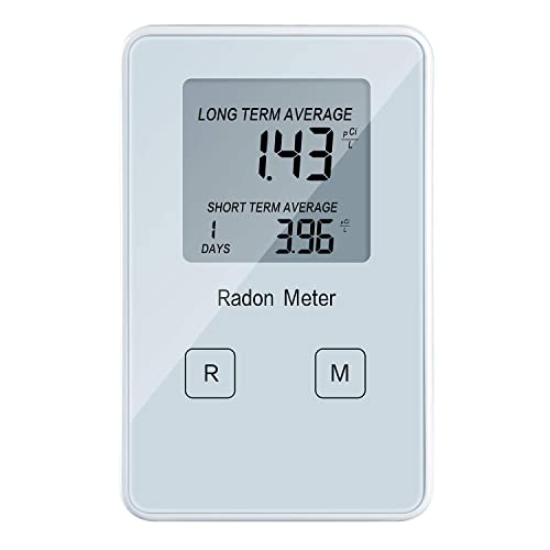 Funny Kitchen Home Radon Detector,Portable Radon Meter,Long and Short Term Monitor,Rechargeable Battery-Powered,Radon Test Kit