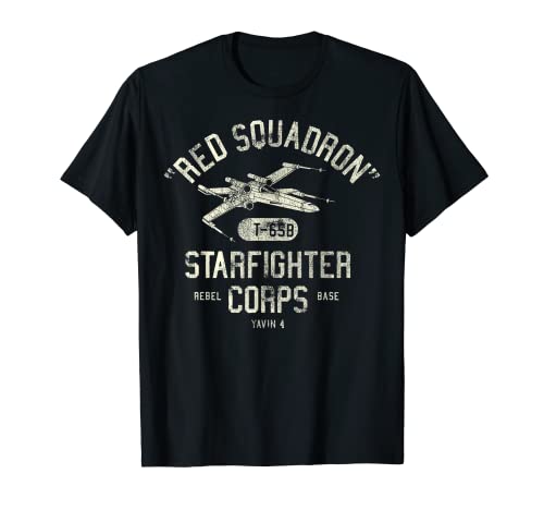 Star Wars Rebel X-Wing Starfighter Corps Collegiate Disney+ T-Shirt