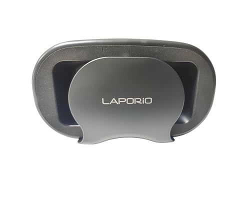 LAPORiO Headset for Virtual Reality Games, VR Headset for Cellphone, 110° FOV VR Goggles, Eyes Protected Anti-Blue HD Lenses Virtual Reality Headsets for iPhone 15/14/13/12/11, Samsung, Android