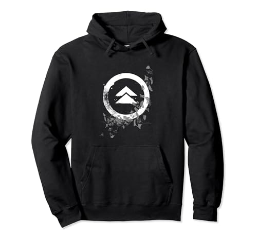 Ghost of Tsushima Crest with Leaves Pullover Hoodie