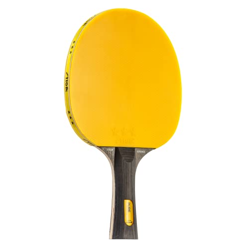 STIGA Pure Color Advance Performance-Level Table Tennis Racket (Yellow)