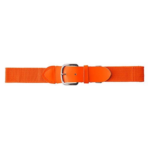 Champion Sports Baseball/Softball Uniform Belt - Comfort Stretch Fit Uniform Belt - Durable Syntex Tab - Youth: 18'-32' - Neon Orange